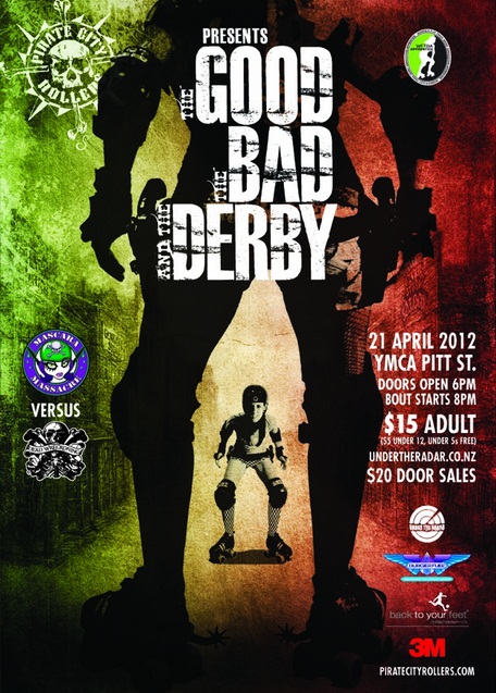 The Good, The Bad, and The Derby 2012 poster
