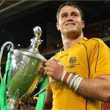 James Horwill has been compared with England great Martin Johnson