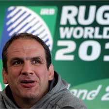 England manager Martin Johnson in Auckland yesterday