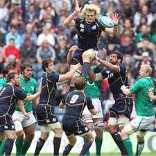 Scotland second row Richie Gray's athleticism does not extend to his leisure time