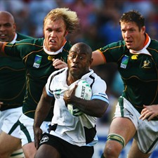 Mosese Rauluni led Fiji in their 2007 quarter-final against the Springboks