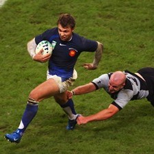 Vincent Clerc was part of the French team that broke Kiwi hearts in 2007