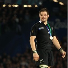 All Blacks captain Richie McCaw can't keep his eyes off the prize