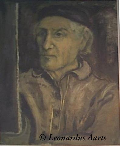 Leonardus van de Ven - self portrait
