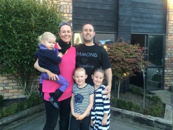 The McCord family (pictured) from Auckland, have nothing but enthusiastic praise for Rotorua Accommodation, Arista of Rotorua.