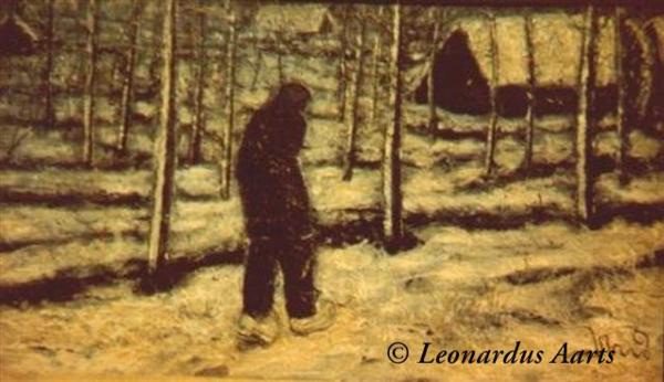 'De Sneeuw' The Snow by Leonardus van de Ven