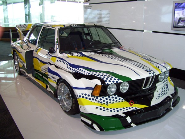 The BMW art car by Roy Lichtenstein