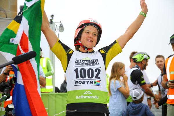 South African Robyn Owen claimed her first win in today's Kathmandu Coast to Coast World Championship Longest Day