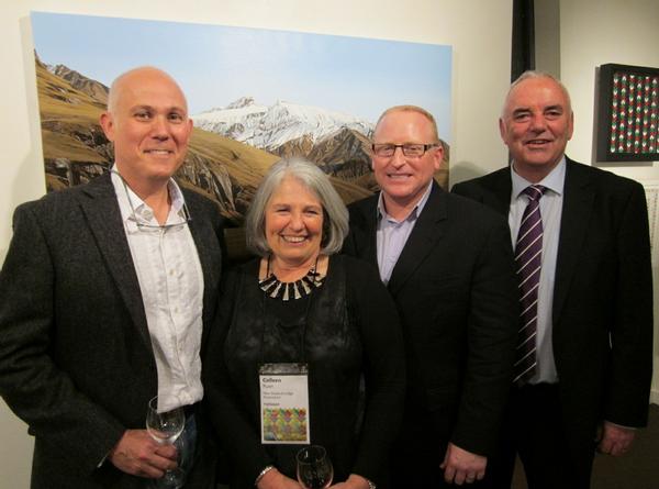 Lodges of New Zealand Executive Team (L-R) James Glucksman, Colleen Ryan, Callum Farnell and Murray McCaw.
