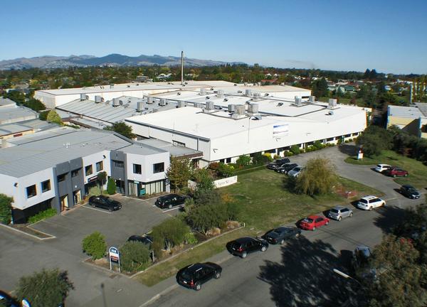 Modern manufacturing plants in Canterbury has been placed on the market for sale.