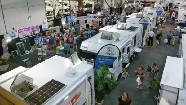 The Covi SuperShow experienced a twenty one percent increase in the number of visitors to the show with over 18,000 people coming through the gates to see what was the largest motorhome and caravan exhibition ever staged in New Zealand