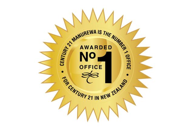 Century 21 Gold wins top office of the Year for Century 21 New Zealand.