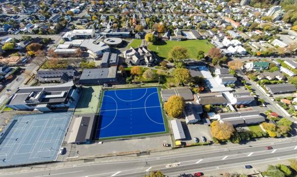New Hockey Turf From The Air