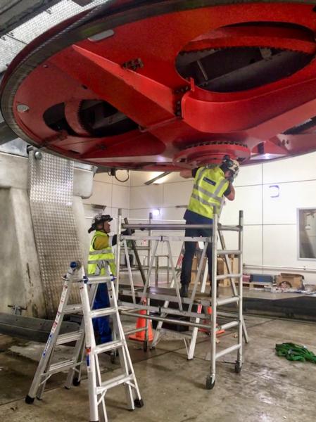 Engineers from around the world are undertaking planned maintenance at Skyline Rotorua