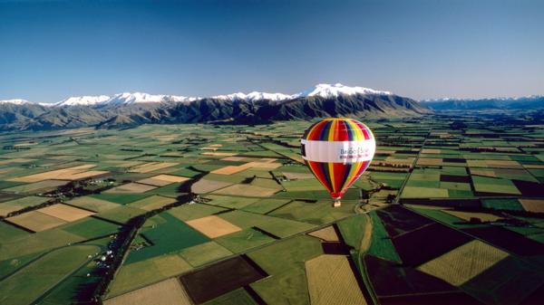 Unique tourism business for sale in Canterbury New Zealand offering balloon safaris 
