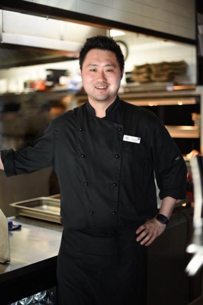 Oliver Xie, new Head Chef at The Grille