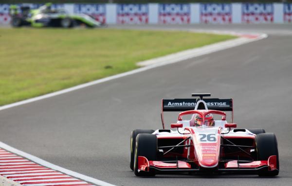Marcus Armstrong heads for his first F3 win of the championship