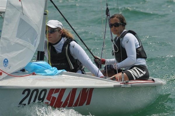 Alexandra Maloney and Bianca Barbrich-Bacher have just won the Women�s 420 World Championship in Italy
