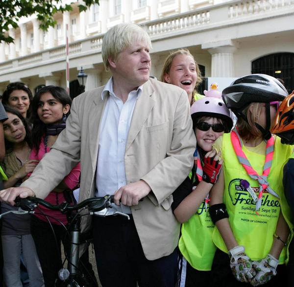 London Mayor Boris John.