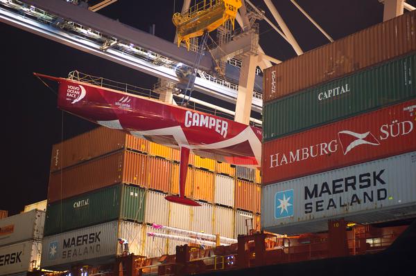 CAMPER sails for Europe on a Maersk Line ship