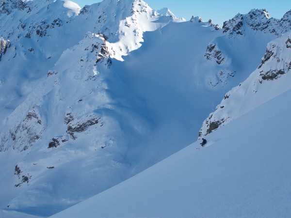 Canterbury skiing by Trevor Streat, Alpine Guides