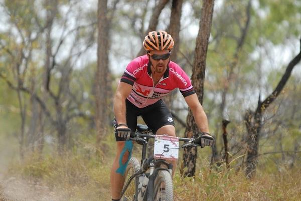 Canadian Cory Wallace in the Australian Outback at the Crocodile Trophy last year. 