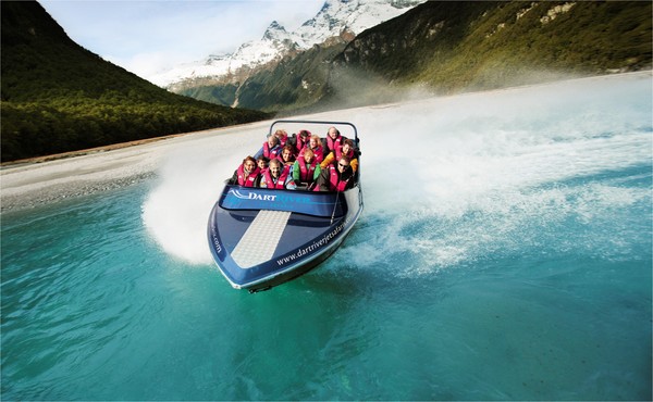 Dart River Jet Safaris - Dart River Jet Safaris. Copyright Dart River Jet Safaris.