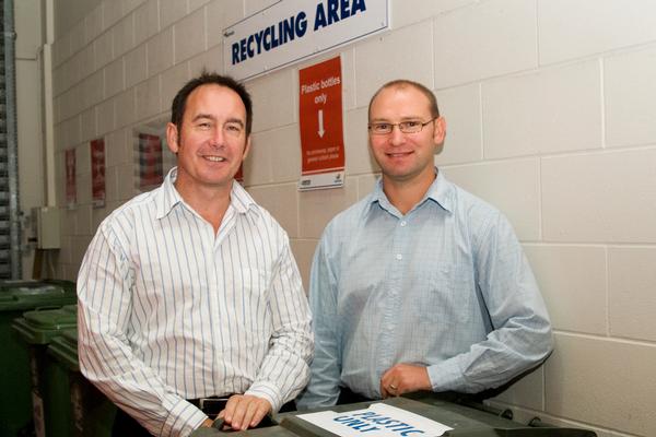 Bayfair operations manager Steve Ellingford and Bayfair centre manager Andrew Wadsworth