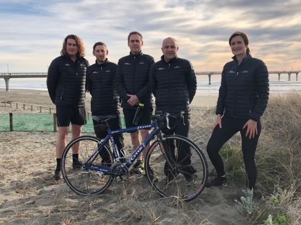 Sport Canterbury staff are getting behind CEO Julyan Falloon, General Manager Bruce Morton and Community Sport Advisor Zara Taylor who have entered the  Kathmandu Coast to Coast Two Day event three person Corporate Challenge 