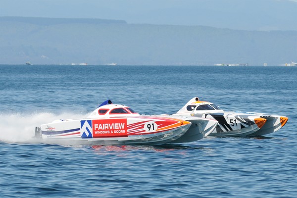 Fairview and CureKids - Rayglass NZ Offshore Powerboat Championship 