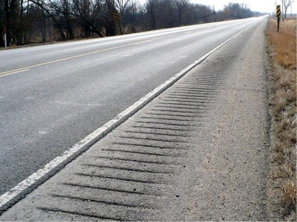 Highway rumble strips sample