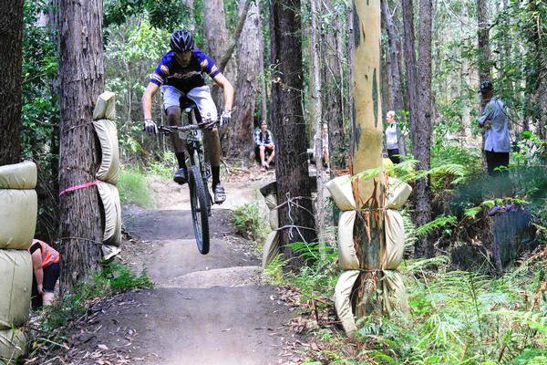 Bradley Jolliffe, the young Central Coast gun on track at Ourimbah.