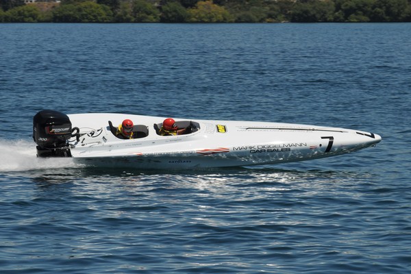 Mark Diggleman - Rayglass NZ Offshore Powerboat Championship 