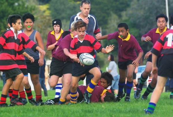 SPARC Rural Travel Fund grants are helping young Kaipara sportspeople to attend competition games like these in Dargaville. 