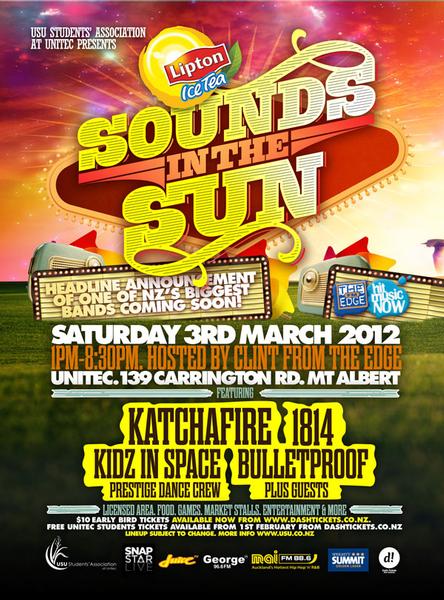 Sounds In The Sun 2012 Webposter