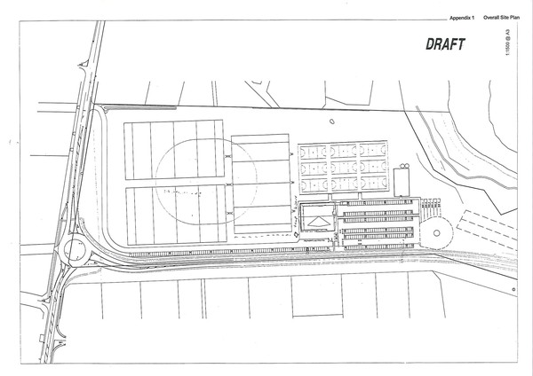 The final layout as agreed with users for the Stage 2 development of the Kerikeri Sports Complex.