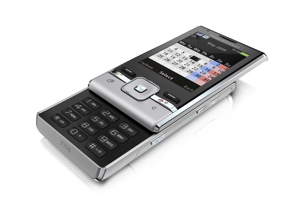 The Sony Ericsson T715 BoxOpen GalaxySilver