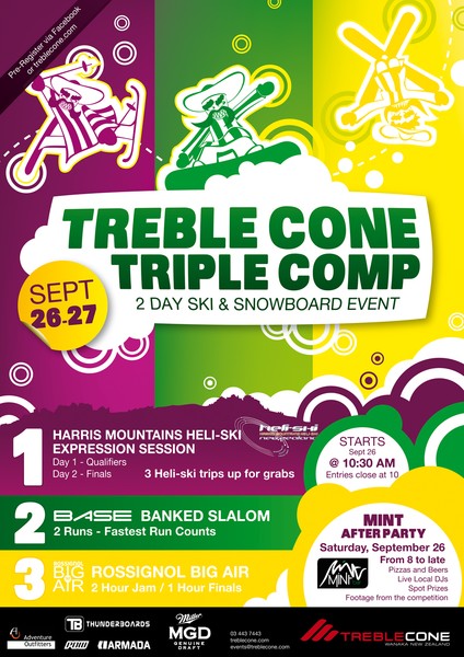 Treble Cone Triple Comp 
