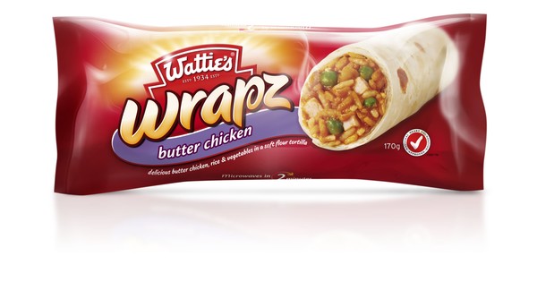 Watties Wrapz Butter Chicken