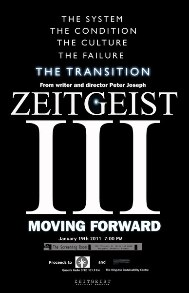 Zeitgeist III - moving forward