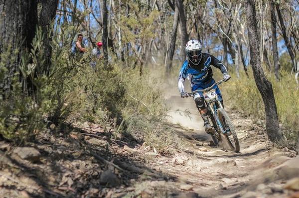 Andrew Crimmins racing to victory at Lithgow's Pony Express.