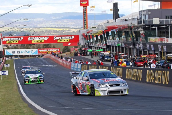 Auckland's Daniel Gaunt in the VnC Cocktails/Mad Butcher car finished second overall for the Fujitsu V8 Supercar weekend of racing at Bathurst.