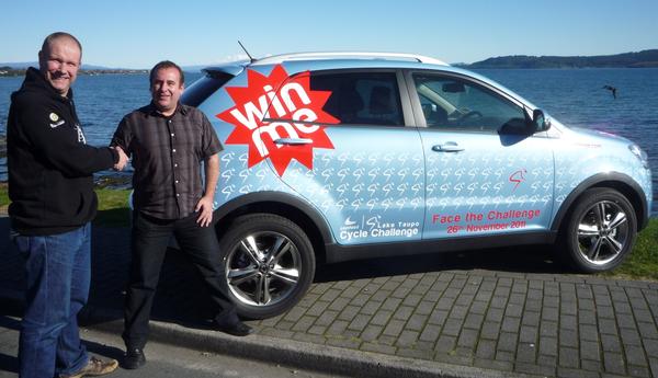 Be in to win a SsangYong Korando SPR at the Contact Lake Taupo Cycle Challenge