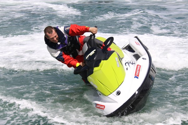 The Sea-Doo GTi SE is put through its paces by Peter Seymour-Nash of the Coastguard Northern Region Maritime School
