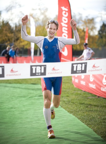 Axel Reiser, winners of today�s standard distance race