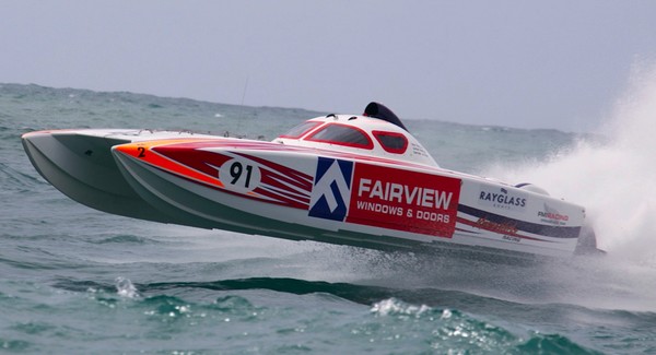  Fairview Windows and Doors returns for the final of the NZ Offshore Powerboats