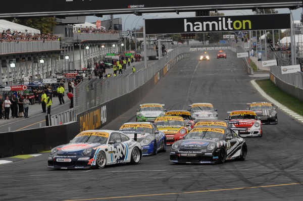With two wins from two starts, Triple X Motorsport driver Craig Baird has a perfect street-race record at Hamilton with tomorrow's top-six reverse-grid race to run.