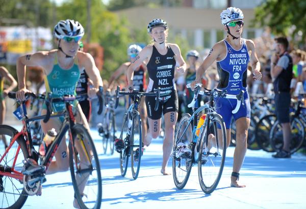 Sophie Corbidge (Auckland) finished a highly creditable 16th on her ITU World Cup debut at Tiszaujvaros (Hungary)