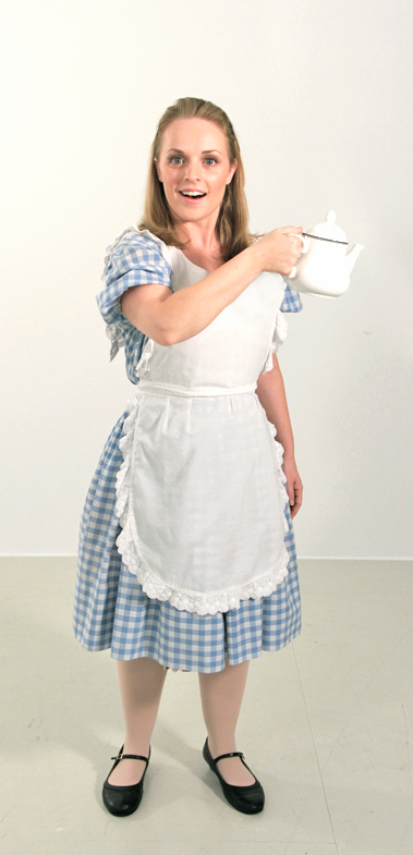 Sarah Graham as Alice.
