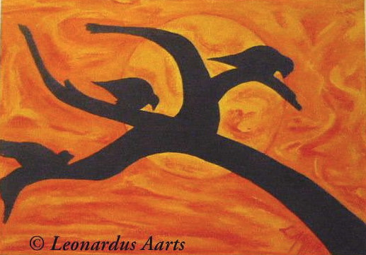 'Crows' by Leonardus Aarts